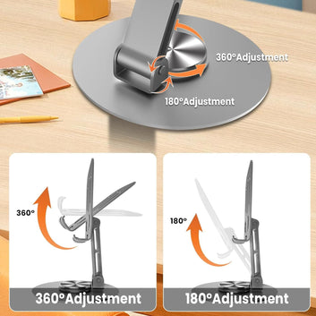 Aluminium 360 - Rotatable Phone/Tablet Stand