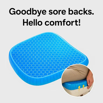Egg Sitter Support Cushion – Pressure-Relief Gel Seat for Office, Home & Travel